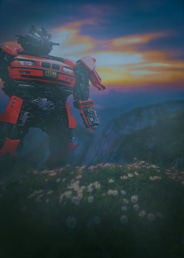 Giant-Robot by Devenald Sharma